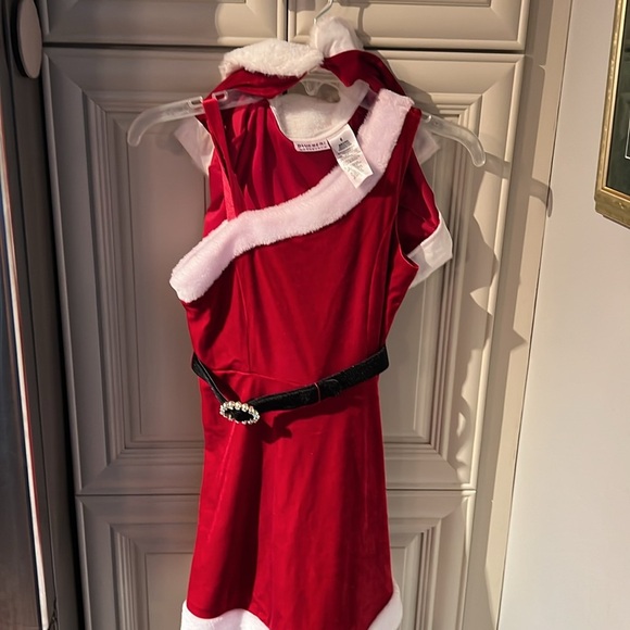 Christmas velour dress size 12 - Picture 2 of 6